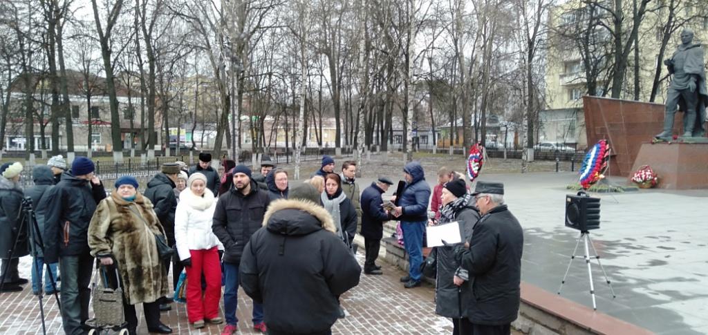 Встреча с избирателями в Звенигороде