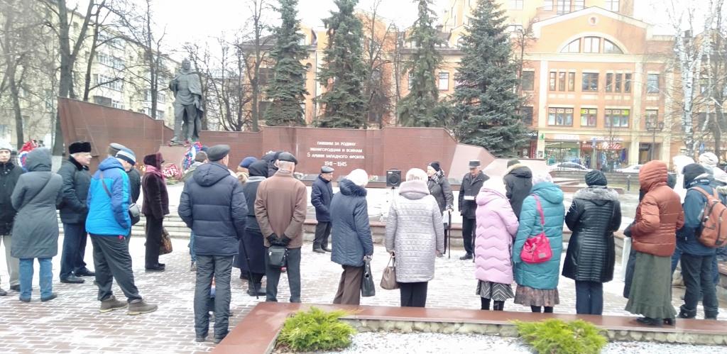 Встреча с избирателями в Звенигороде
