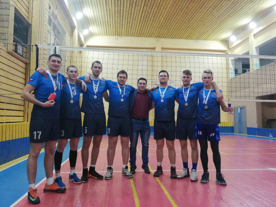 В Клину прошёл мужской турнир по волейболу