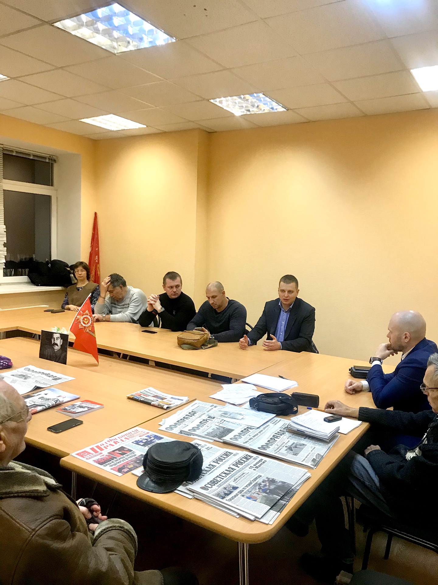 Прошло Бюро Дмитровского ГК КПРФ