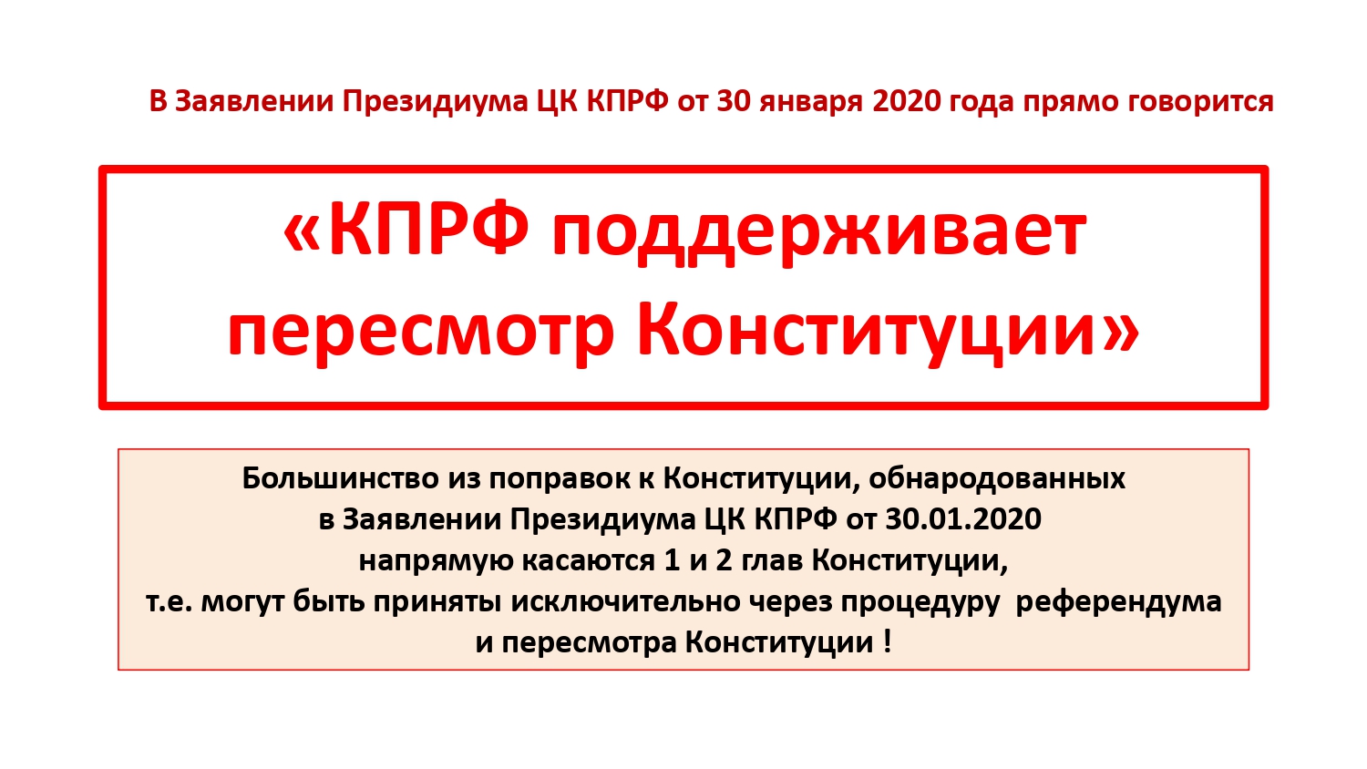 Коммунисты Королёва обсудили предложения КПРФ по изменению Конституции