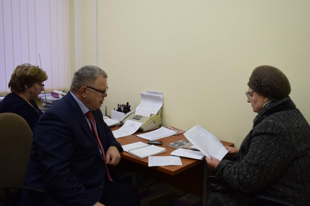 Александр Наумов провел приём граждан в г.о. Подольск