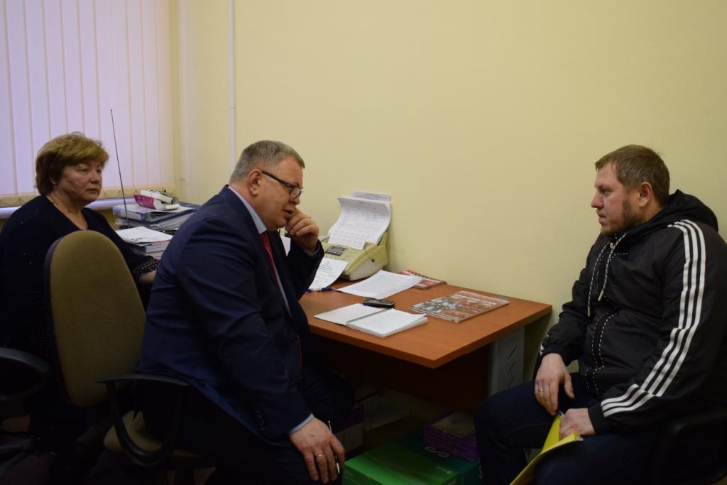 Александр Наумов провел приём граждан в г.о. Подольск