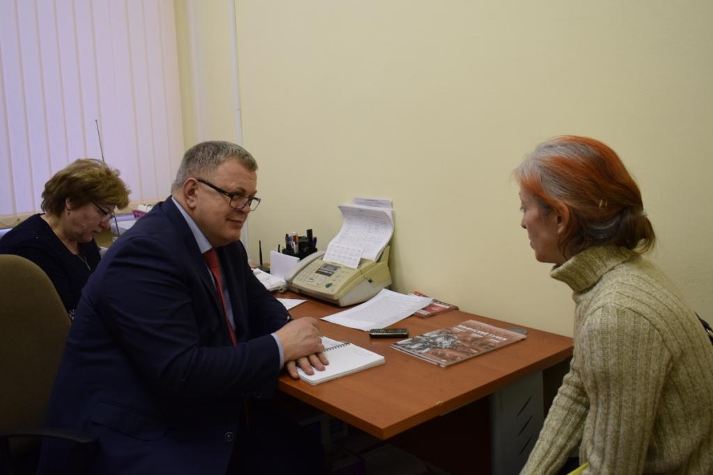Александр Наумов провел приём граждан в г.о. Подольск
