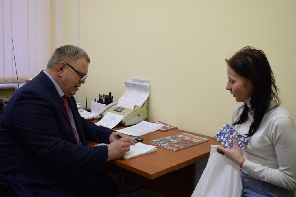 Александр Наумов провел приём граждан в г.о. Подольск