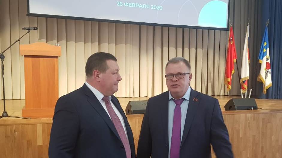 Александр Наумов принял участие в отчёте и.о. главы городского округа Кашира