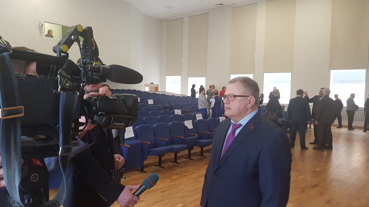 Александр Наумов принял участие в отчёте и.о. главы городского округа Кашира