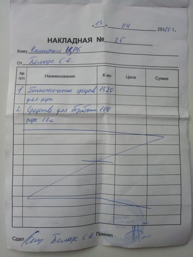Коммунисты Каширы встали на помощь медикам