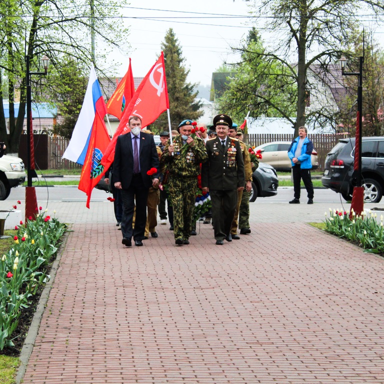 В Озёрах отметили День Победы