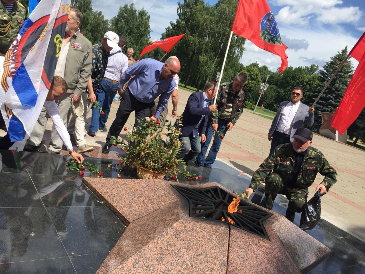 Коммунисты г. Королёв приняли участие в возложении цветов, в День Ветеранов Боевых Действий