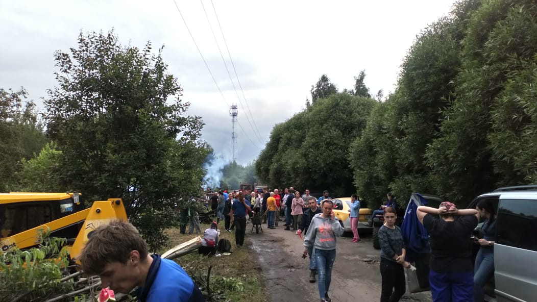 Пушкинские коммунисты приняли участие в субботнике