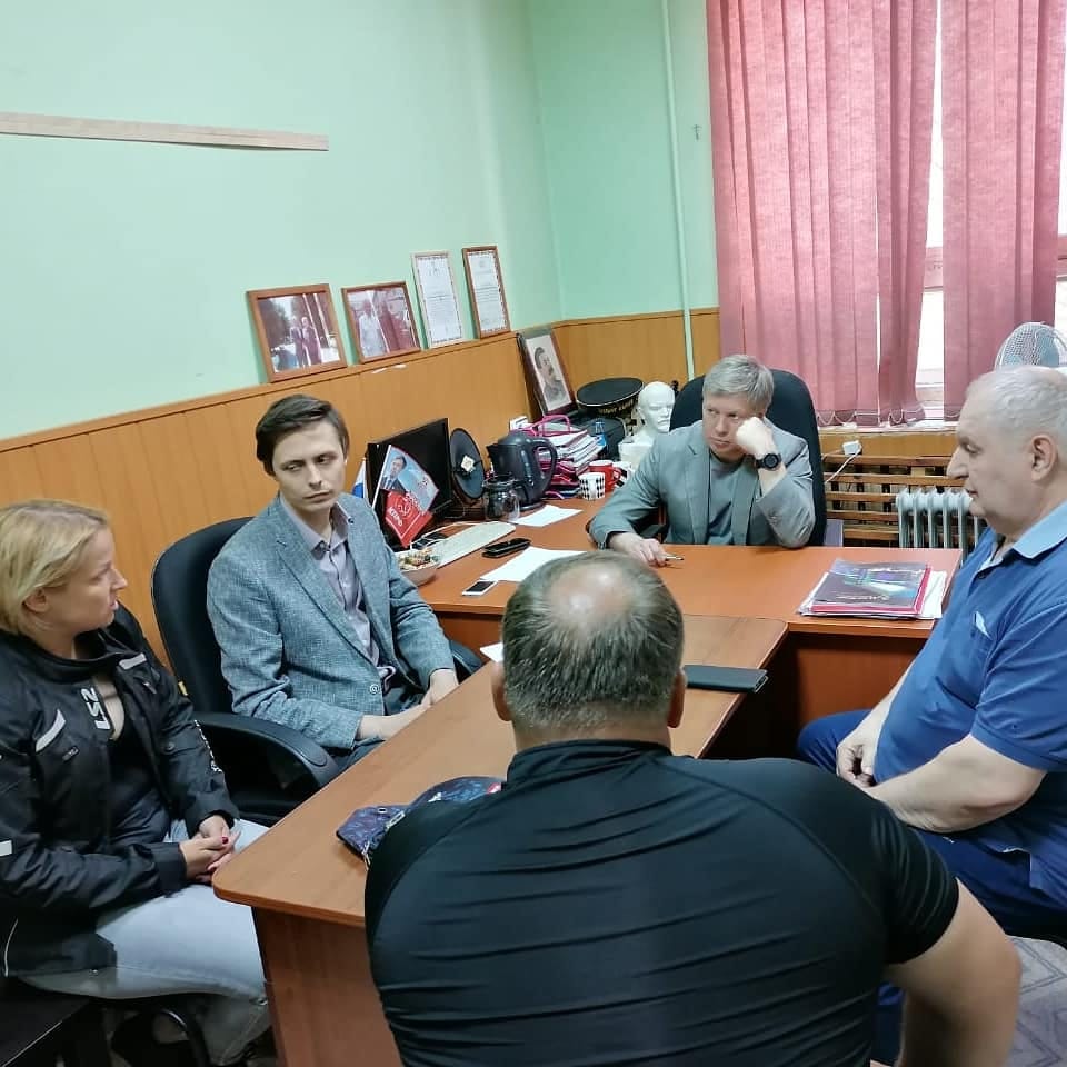 Русских А.Ю. провел прием граждан в Красногорском ГК