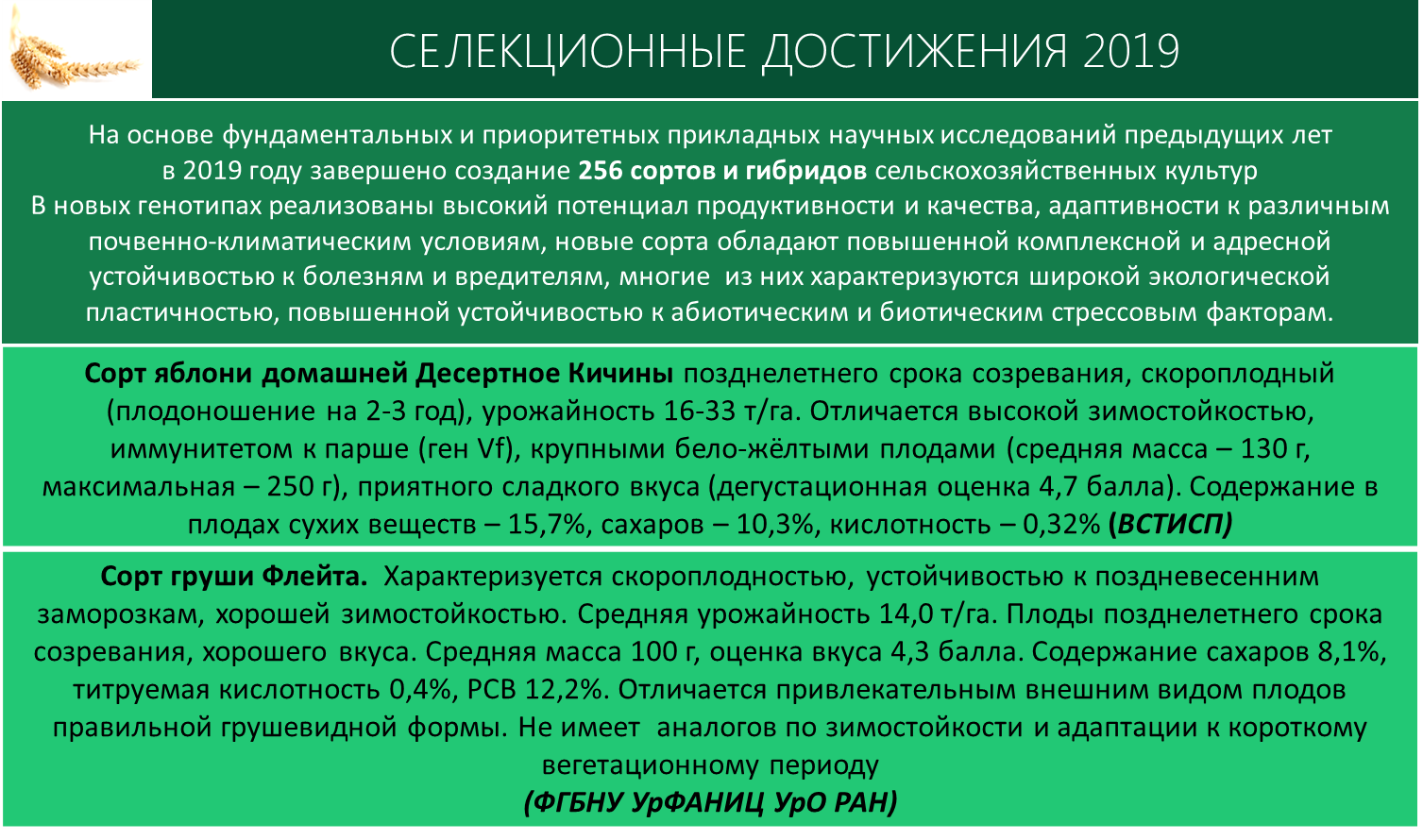 Доклад В.И. Кашина к Всероссийскому совещанию по развитию садоводства и питомниководства
