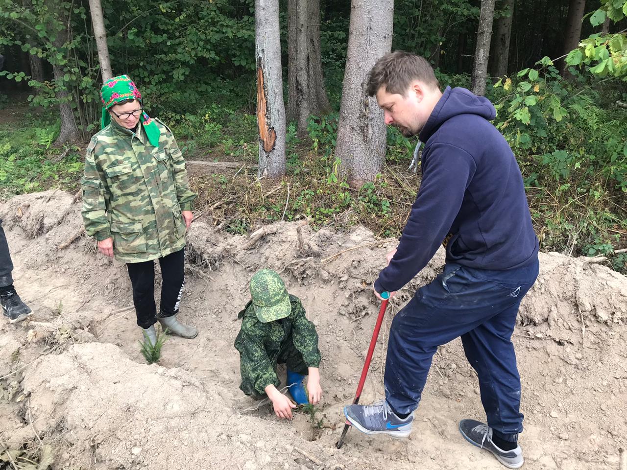 Мы сажаем лес Победы!