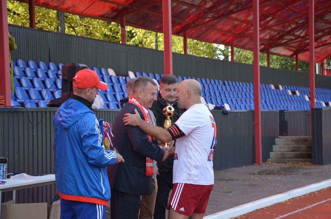В Солнечногорске состоялся матч за Суперкубок по футболу среди ветеранов