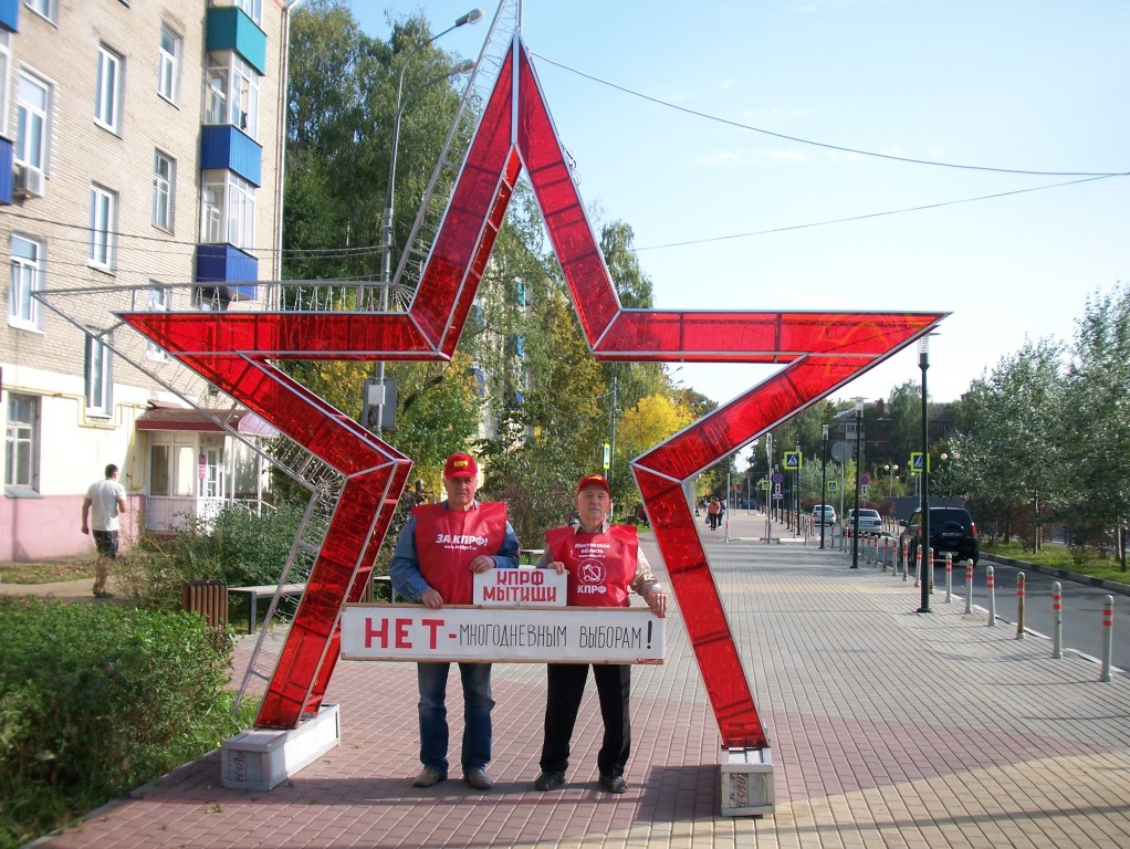 Пикеты в Мытищах