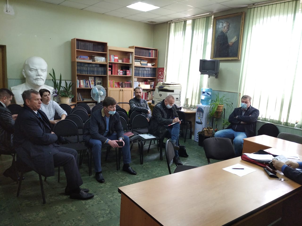 В Красногорском ГК КПРФ прошло совещание рабочей группы госфонда развития Северо-Запада
