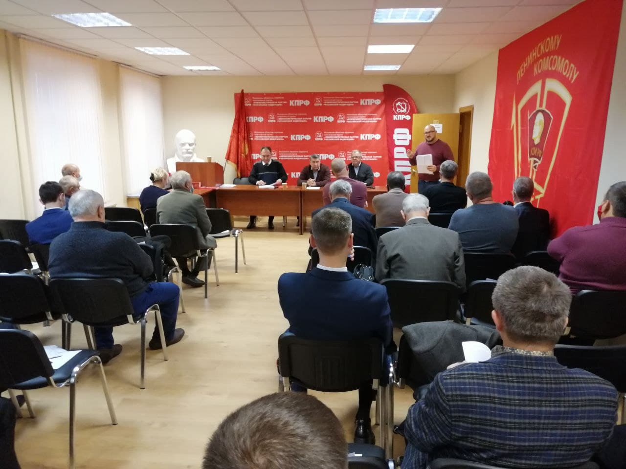 Состоялось совещание первых секретарей городских организаций МК КПРФ