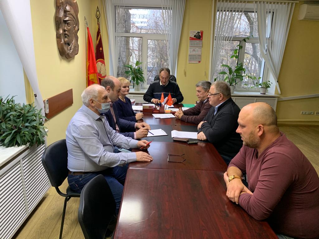 Состоялось совещание первых секретарей городских организаций МК КПРФ