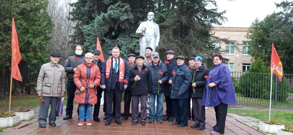 Коммунисты Солнечногорска отметили 103-ю годовщину Великой Октябрьской социалистической революции