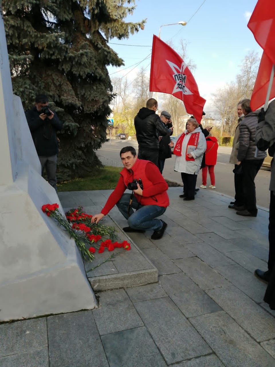 День Великого Октября в Королёве