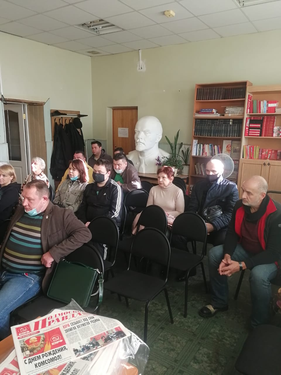 Красногорские коммунисты провели пленум и торжественные мероприятия, приуроченные к дню Октябрьской революции