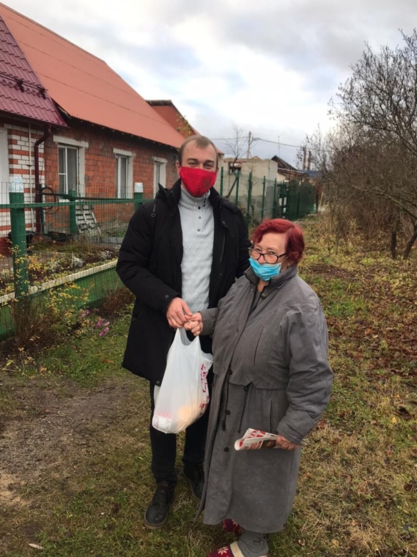 Орехово-Зуевские коммунисты раздали продуктовые наборы от МК КПРФ