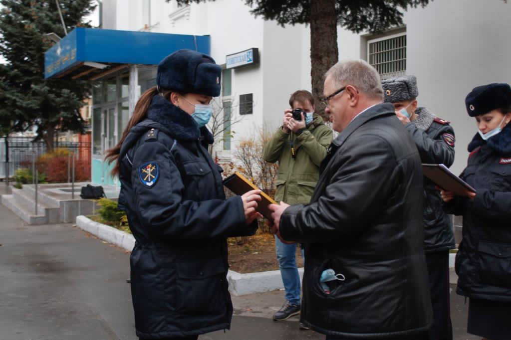 Александр Наумов в Домодедове поздравил сотрудников органов внутренних дел с профессиональным праздником