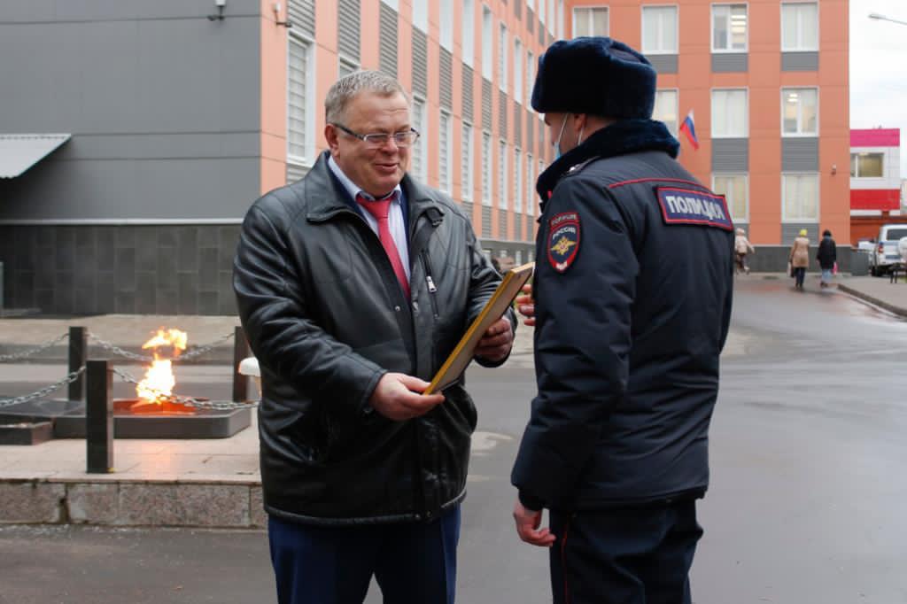 Александр Наумов в Домодедове поздравил сотрудников органов внутренних дел с профессиональным праздником