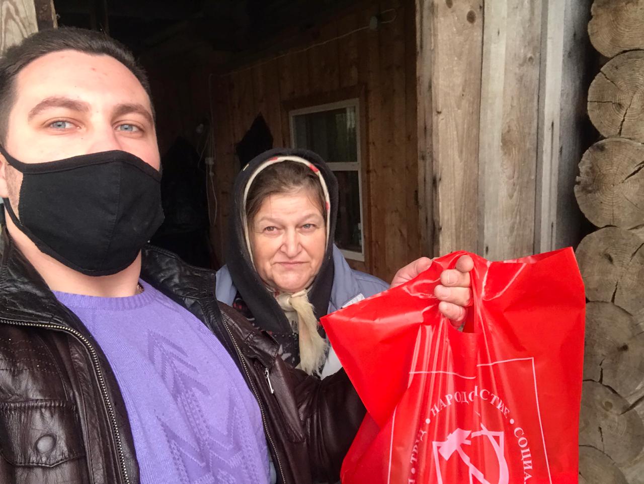 Клинские коммунисты спешат на помощь
