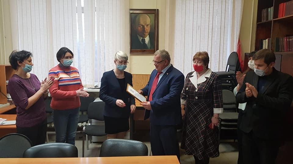 Депутат-коммунист Александр Наумов провёл приём жителей в Подольске