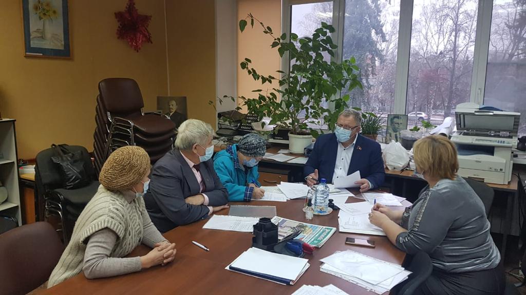 Александр Наумов провел завершающие приемы граждан в 2020 году