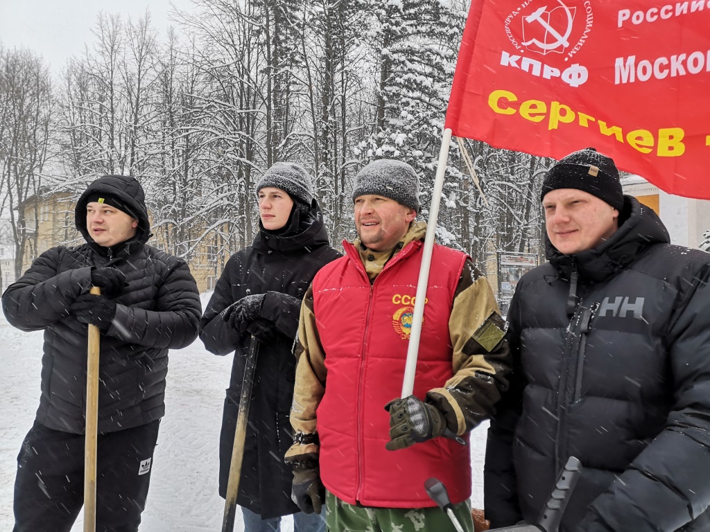В борьбе со стихией