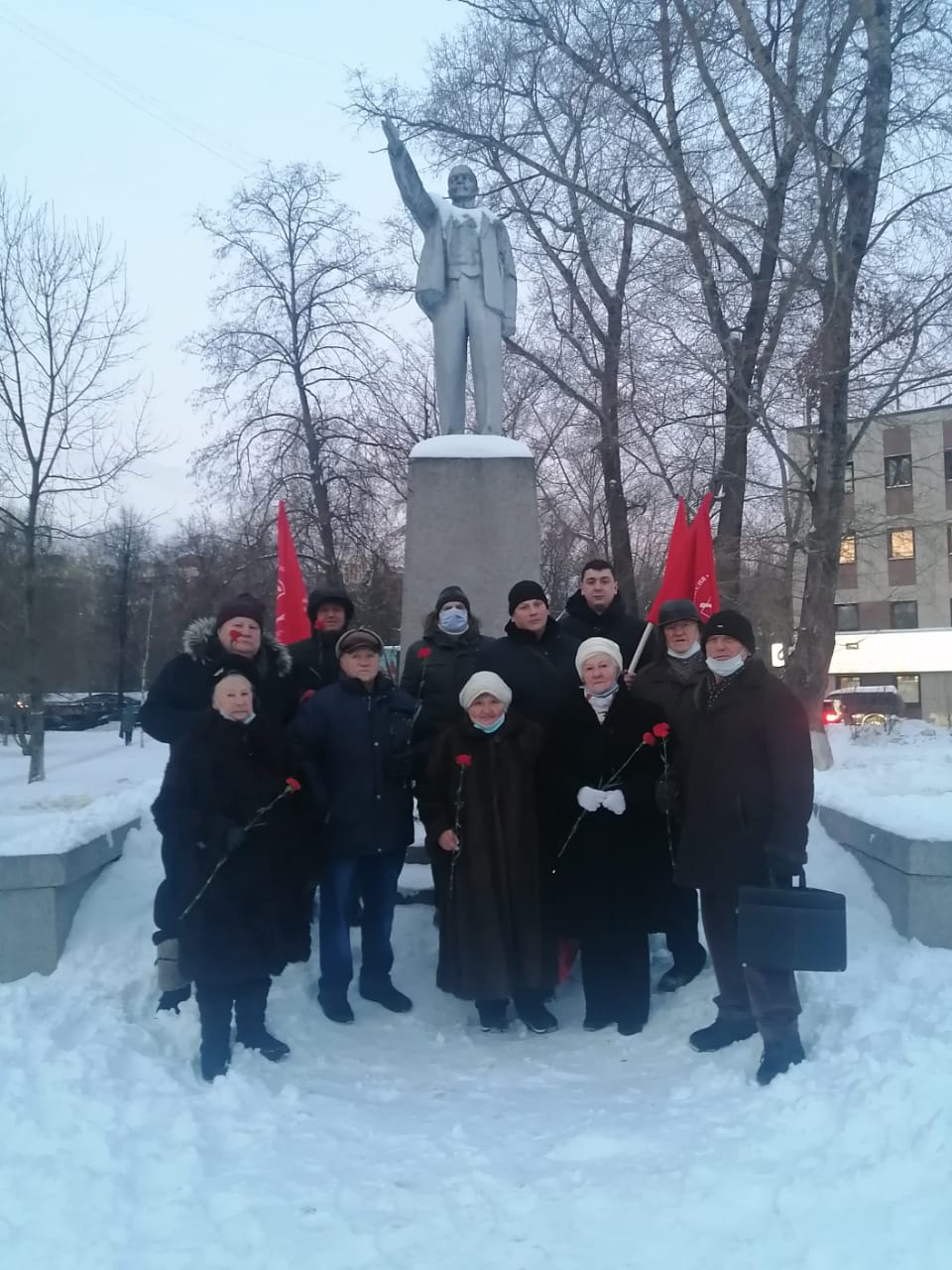 Реутовские коммунисты почтили память В.И. Ленина