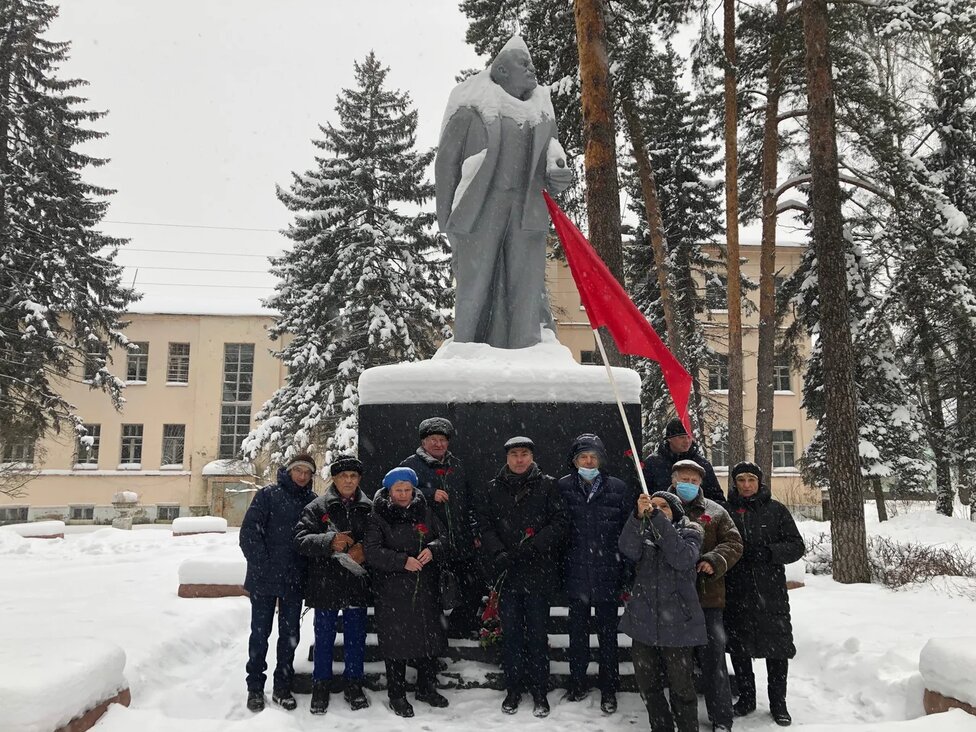 Люберчане почтили память о В.И. Ленине