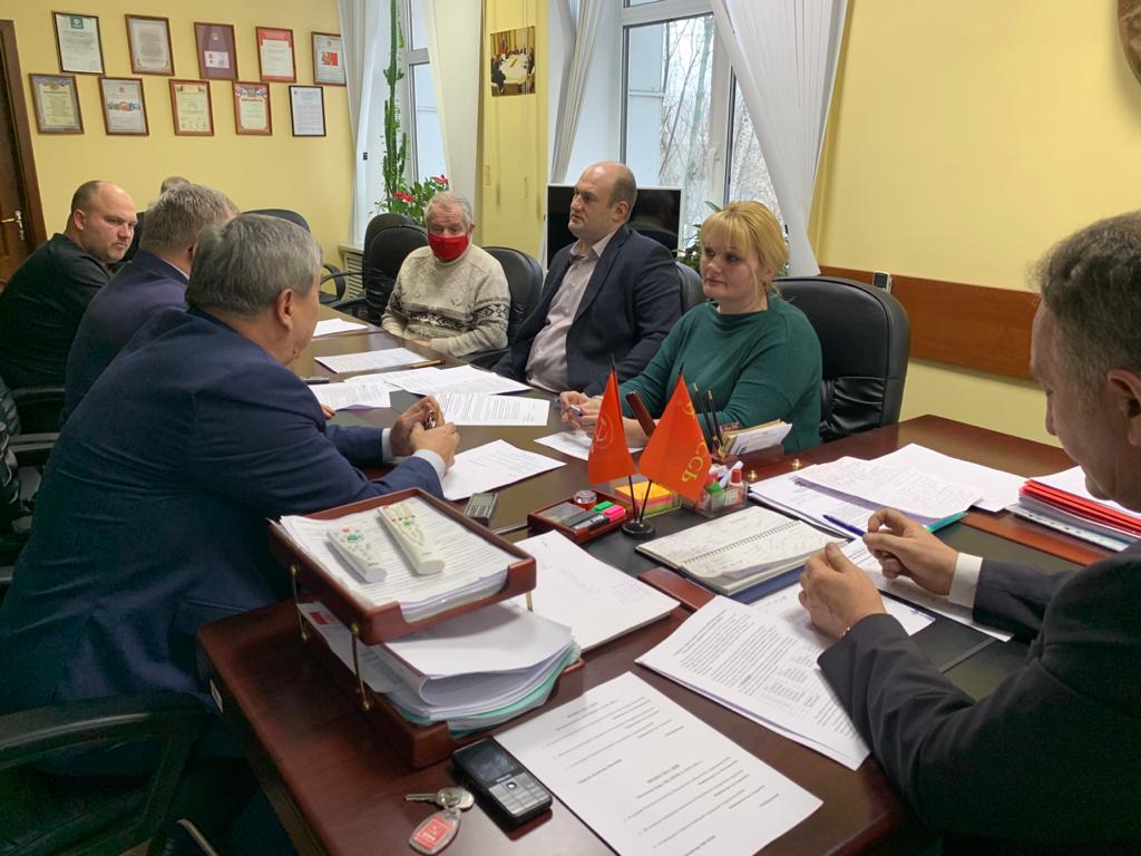 Состоялся Пленум МК КПРФ и совещание первых секретарей городских комитетов МК КПРФ