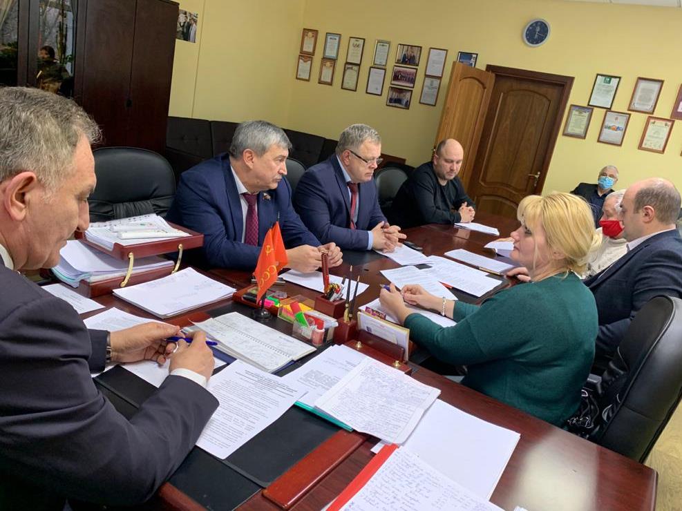 Состоялся Пленум МК КПРФ и совещание первых секретарей городских комитетов МК КПРФ