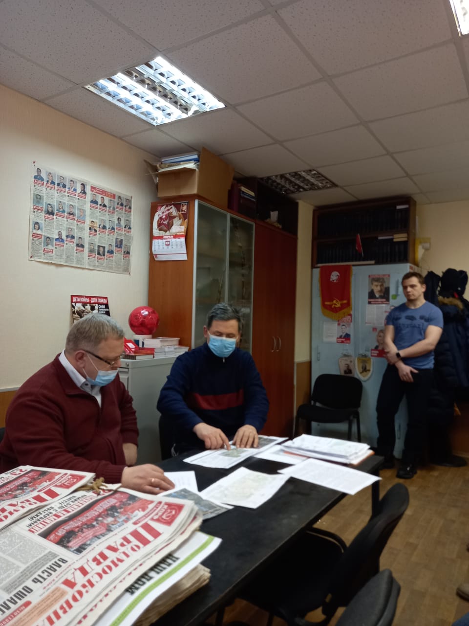 Депутат-коммунист Александр Наумов провёл приём граждан в Ленинском г.о.