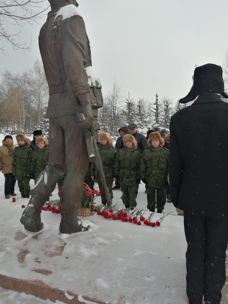 День памяти о россиянах, исполнявших служебный долг за пределами Отечества отметили в Ступине