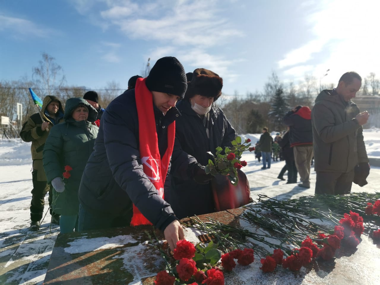 Сергиево-Посадские коммунисты почтили память погибших