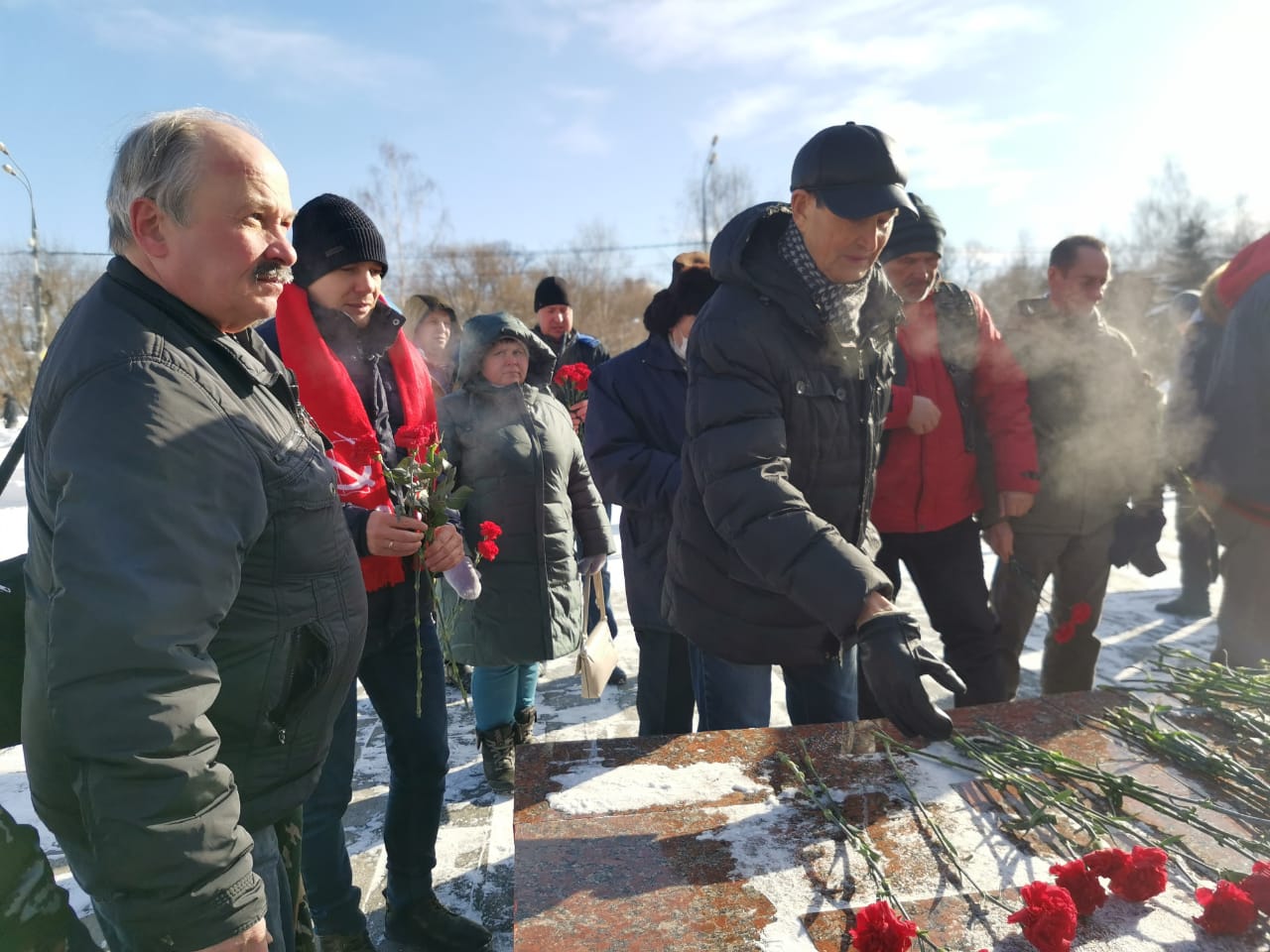 Сергиево-Посадские коммунисты почтили память погибших