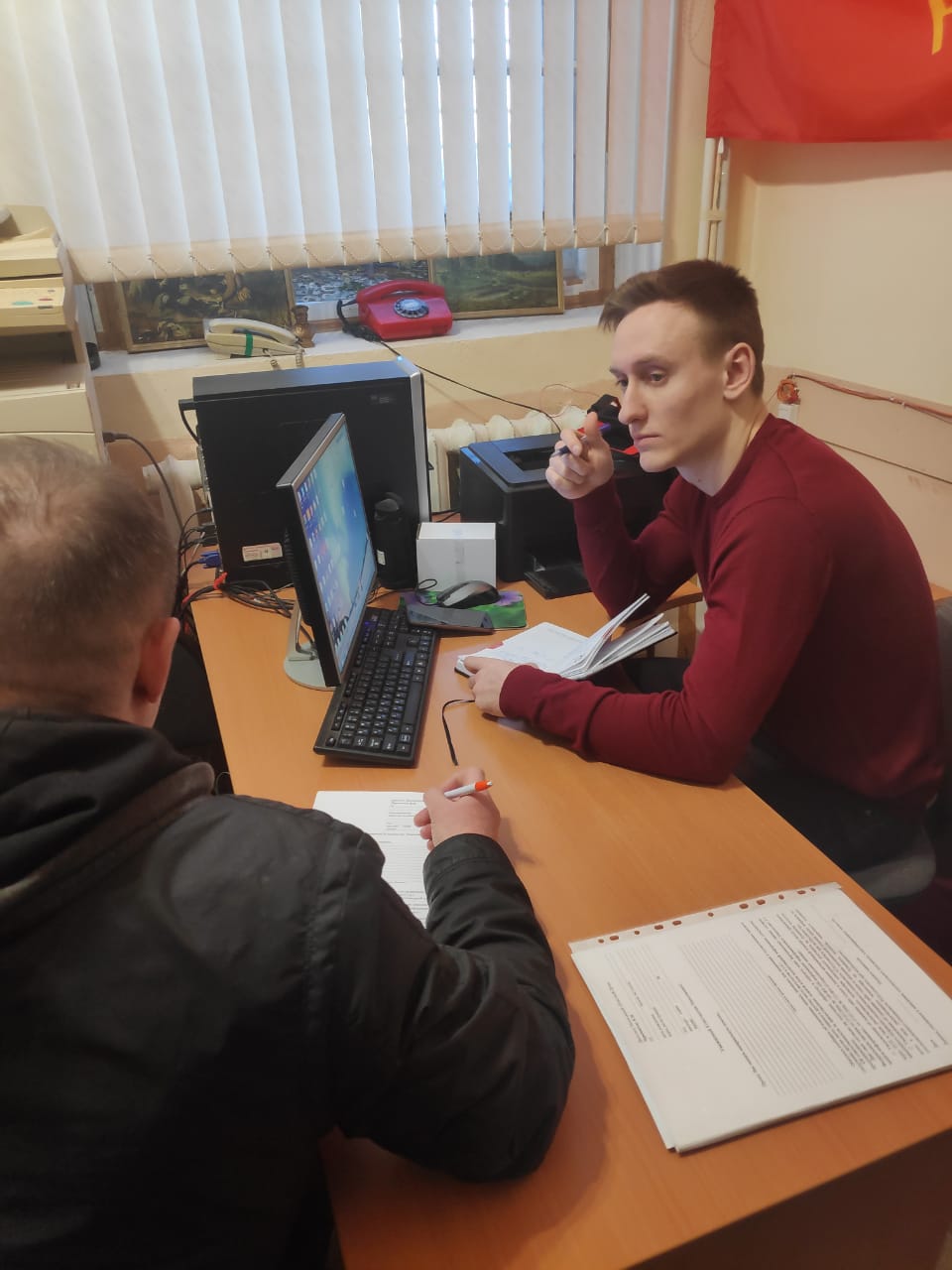 В Красногорском ГК КПРФ прошёл приём граждан по вопросу оказания материальной помощи