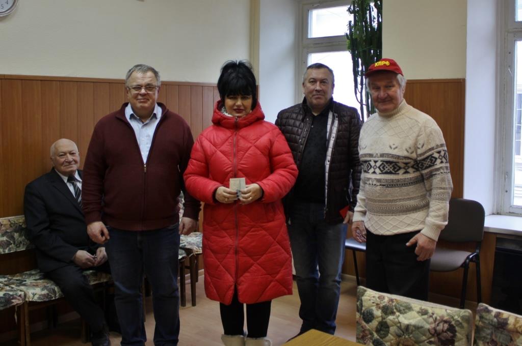 Депутат-коммунист Александр Наумов провёл приём граждан в Серпухове