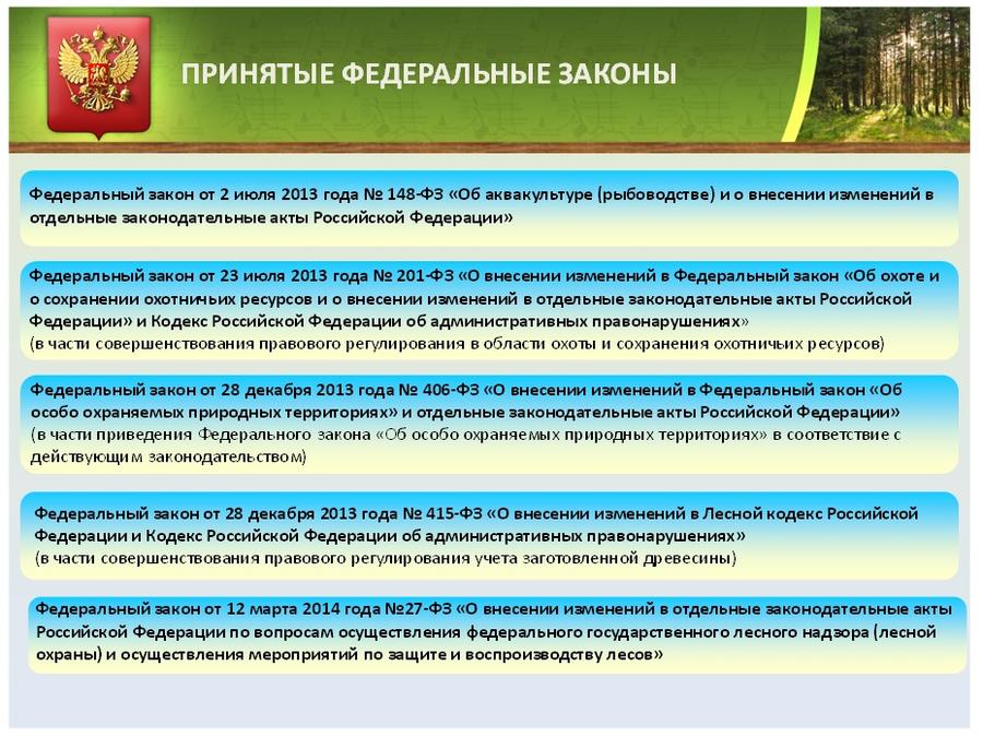 Особо охраняемые территории – уголки нетронутой природы