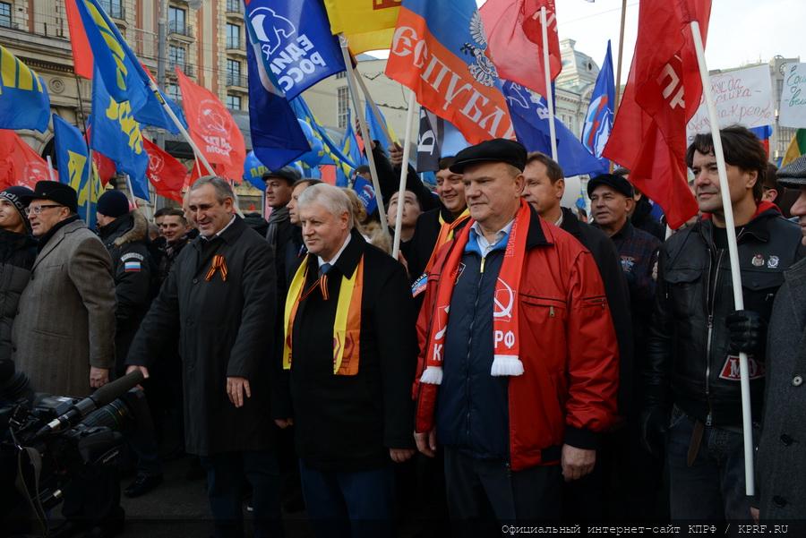 Г.А. Зюганов: «Мы прямо заявляем, что не дадим в обиду Новороссию!»