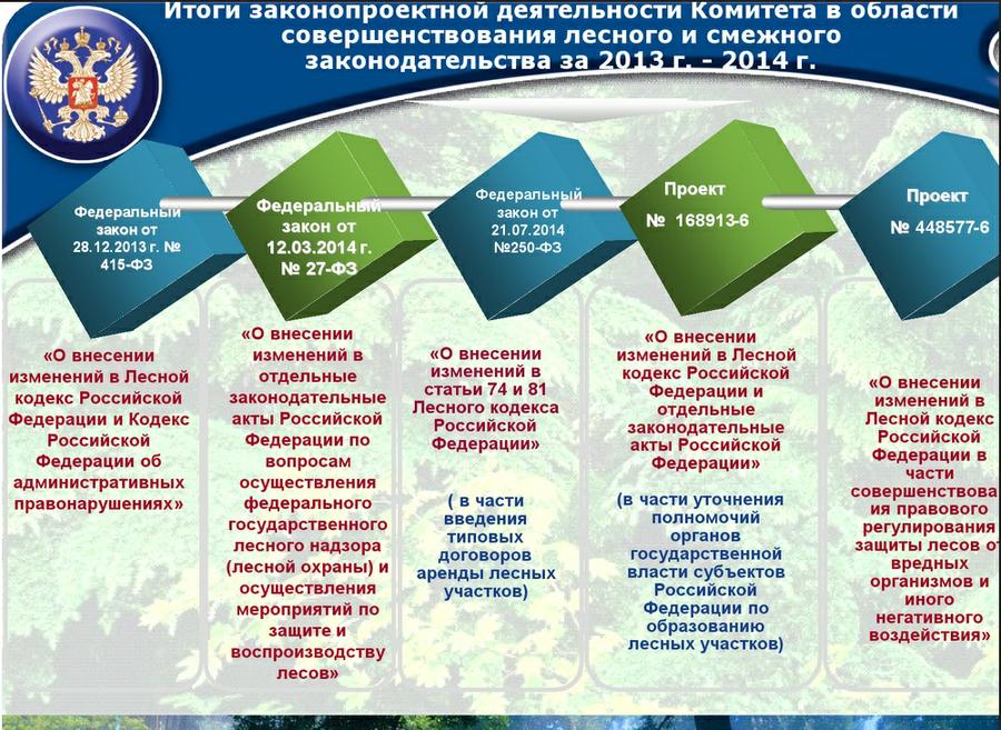 «Совершенствование лесного законодательства как ключевой фактор преодоления проблем лесного комплекса России»