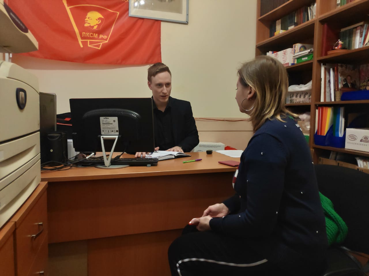 Кочнев Владислав провёл приём граждан, попавших в трудную жизненную ситуацию