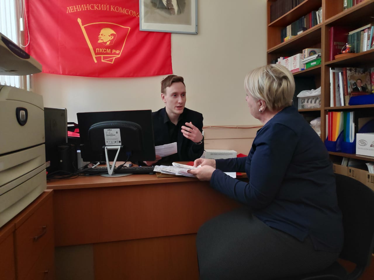 Кочнев Владислав провёл приём граждан, попавших в трудную жизненную ситуацию