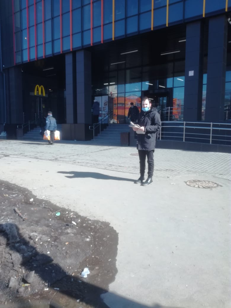 Красногорские коммунисты рядом с народом!