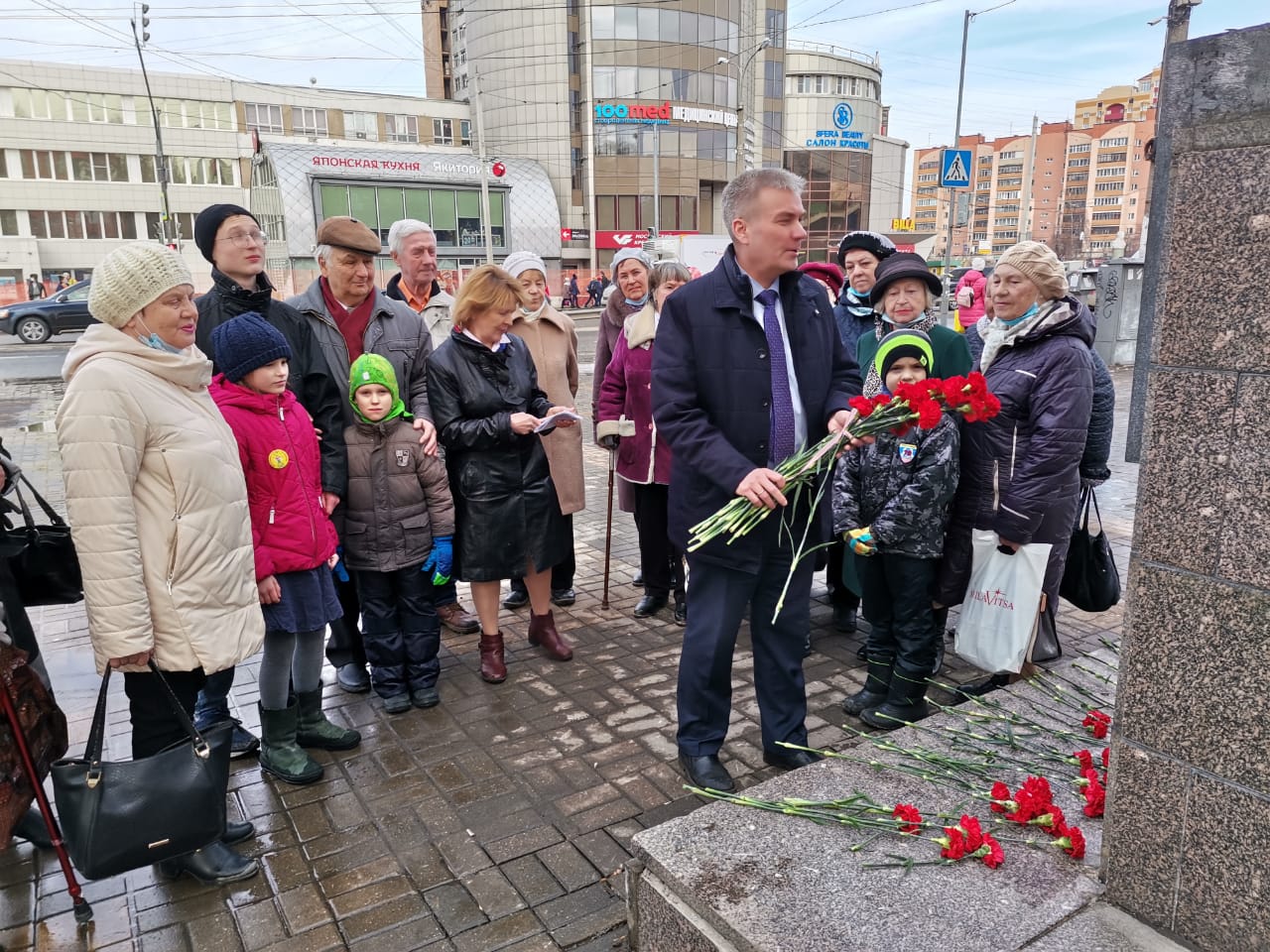 Люберчане помнят о Гагарине